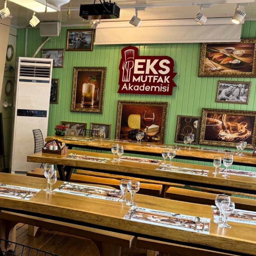EKS Mutfak Akademisi’nin Koşuyolu’ndaki tadım ve eğitim alanı